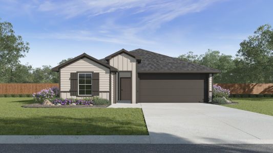 New construction Single-Family house The Easton, 366 Arnold Loop, Uhland, TX 78640 - photo