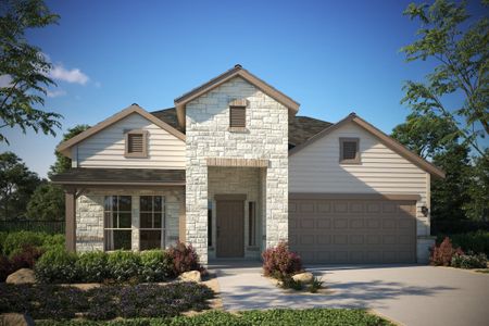 New construction Single-Family house 12909 Olivers Way, Manchaca, TX 78652 - photo 2 2