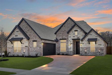 New construction Single-Family house 3129 Blue Hill Drive, Burleson, TX 76028 Concept 2370- photo 0