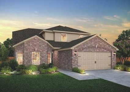 New construction Single-Family house Cypress, 25507 Greenwood Canyon Drive, Cleveland, TX 77328 - photo