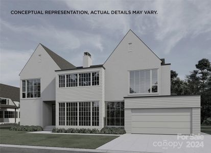 New construction Single-Family house 3811 Ayscough Road, Charlotte, NC 28211 - photo