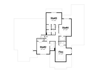 Second Floor Layout *for illustrative purposes only