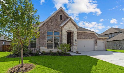 New construction Single-Family house 705 Abbey Road, Van Alstyne, TX 75495 Belfast- photo 1 1