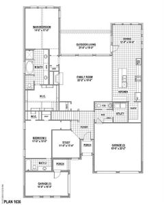 New construction Single-Family house 1220 High, The Colony, TX 75056 Plan 1636- photo 1 1