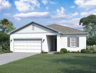 New construction Single-Family house 2737 Crocus Place, Haines City, FL 33844 Luna- photo 0