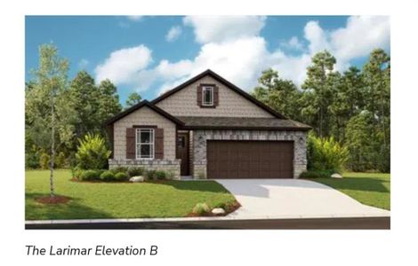 New construction Single-Family house 1349 Blue Oak Blvd, San Marcos, TX 78666 Larimar- photo 0 0