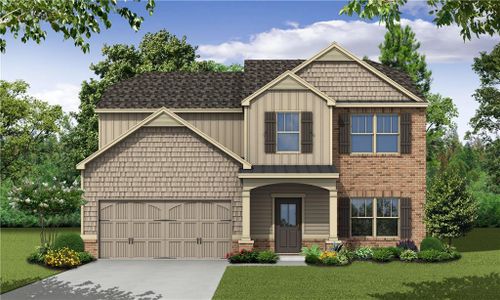 New construction Single-Family house 115 Nyishol Way, Dallas, GA 30157 - photo 0