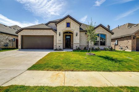 New construction Single-Family house 2733 Ben Thomas Street, Burleson, TX 76028 Lansing A8-1 - Front Entry- photo 1 1