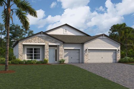 New construction Single-Family house 2473 Clary Sage Drive, Spring Hill, FL 34609 Corina II- photo 0 0