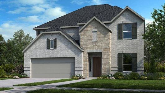 New construction Single-Family house 105 Lakeview Drive, Oak Point, TX 75068 Terracotta- photo 0 0