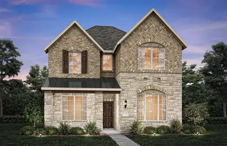 New construction Single-Family house 4936 Ripley Avenue, Celina, TX 75009 Courtyard- photo 0