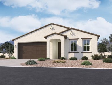 New construction Single-Family house 7606 W Smoketree Dr, Peoria, AZ 85383 Larkspur Homeplan- photo 0