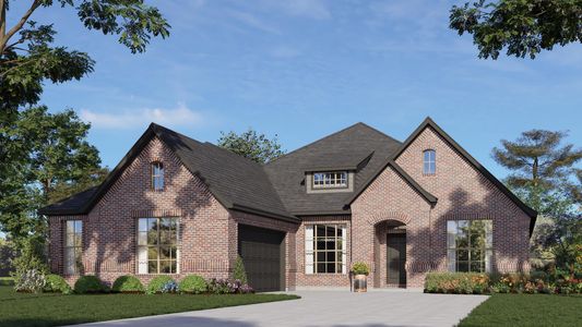 Elevation B | Concept 2370 at Villages of Walnut Grove in Midlothian, TX by Landsea Homes