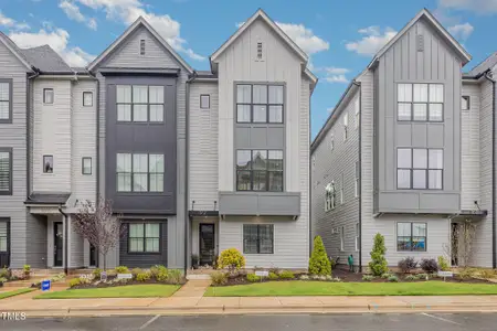 New construction Townhouse house 1172 Cottonsprings Drive, Wendell, NC 27591 - photo 0