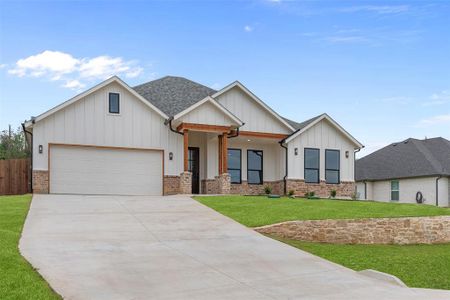 New construction Single-Family house 2422 Steepleridge Circle, Granbury, TX 76048 - photo 1 1