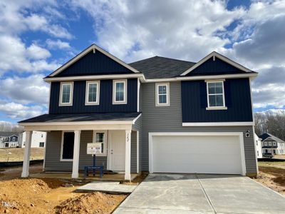 New construction Single-Family house 162 Yellowwood Avenue, Spring Hope, NC 27882 Wayfare- photo 0
