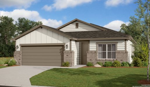 New construction Single-Family house 3820 Tripps Place, Seguin, TX 78155 Frisco- photo 0