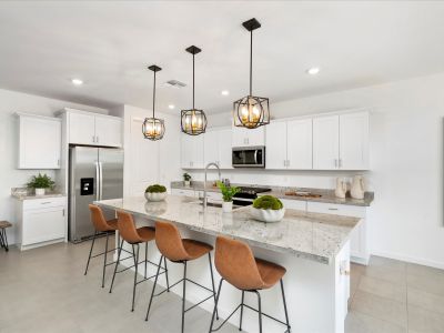 Kitchen in the Bailey Floorplan at Bella Vista Trails