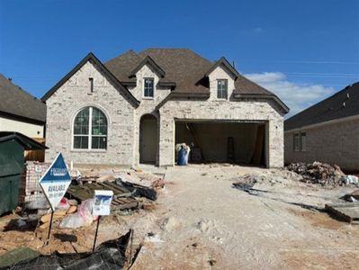 New construction Single-Family house 3227 Kentucky Blue Way, Fulshear, TX 77423 Denton Plan- photo 0 0