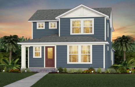 New construction Single-Family house Monterey, 292 Hawthorn Park, Wildlight, FL 32097 - photo