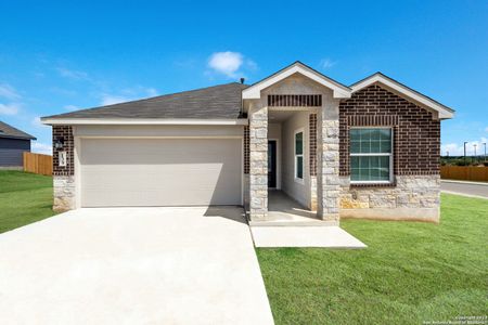 New construction Single-Family house 3552 Axis Hill St, New Braunfels, TX 78130 Roffee- photo 0