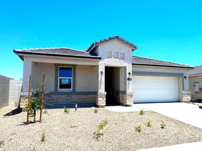 New construction Single-Family house 1150 W Chimes Tower Drive, Casa Grande, AZ 85122 Cali- photo 0
