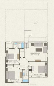 Pulte Homes, Hamilton floor plan