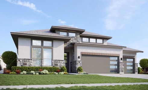 New construction Single-Family house 402 Giorgio Moroder Drive, Hutto, TX 78634 Classic Series - Vanderbilt- photo 0 0