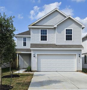 New construction Single-Family house 1499 Mount Bassie Court, Conroe, TX 77301 Lowry- photo 1 1