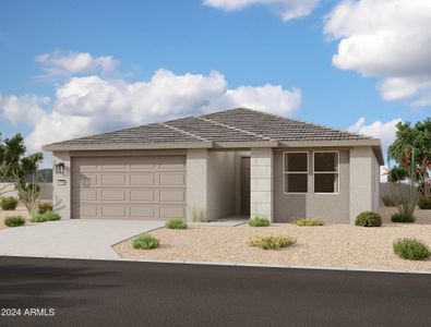 New construction Single-Family house 4111 E Bradford Avenue, San Tan Valley, AZ 85143 Sunflower Homeplan- photo 0 0