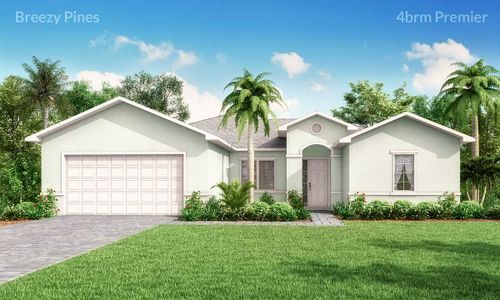 New construction Single-Family house 3174 Southwest Savona Boulevard, Port St. Lucie, FL 34953 - photo 1 1