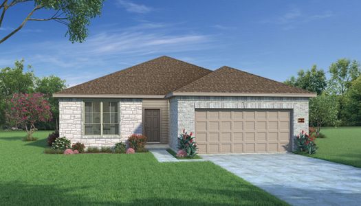 New construction Single-Family house 3119 West Frontier Lane, Pinehurst, TX 77362 Redwood II K- photo 2 2