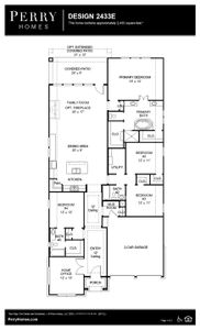 Floor Plan for 2433E