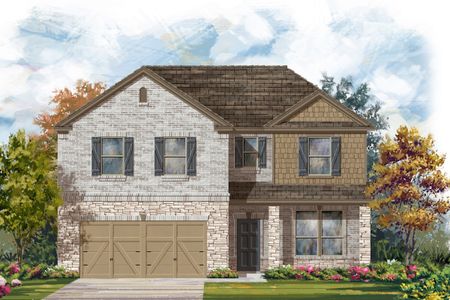 New construction Single-Family house Plan 2469, 7803 Tranquil Glade Trail, Austin, TX 78744 - photo
