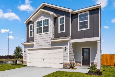 New construction Single-Family house 8011 Alpine Bearberry Drive, Houston, TX 77016 - photo 0