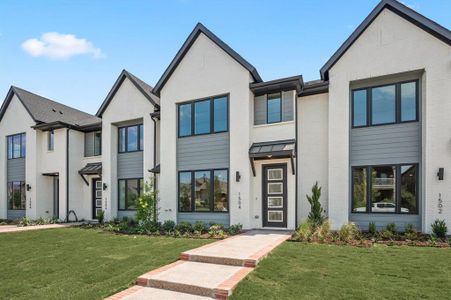 New construction Townhouse house 1504 Birds Fort Trail, Arlington, TX 76005 NATALIE - photo 0