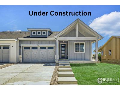 New construction Duplex house 487 Red Jewel Dr, Windsor, CO 80550 Blue Mesa - photo 0