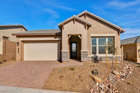 New construction Single-Family house 13162 W Golden Puma Trail, Peoria, AZ 85383 The Eagleridge- photo 0