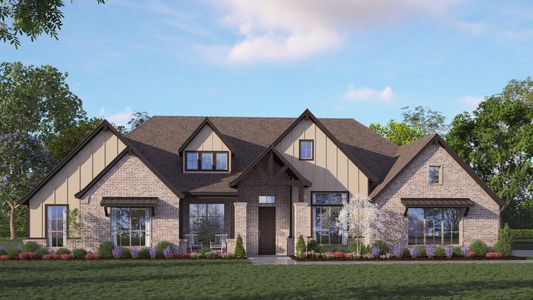 Elevation C | Concept 3634 at The Meadows in Gunter, TX by Landsea Homes