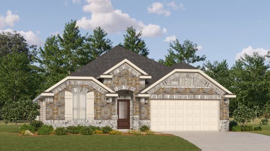 New construction Single-Family house 5802 Musquiz Ridge, Seguin, TX 78155 Gilson- photo 0