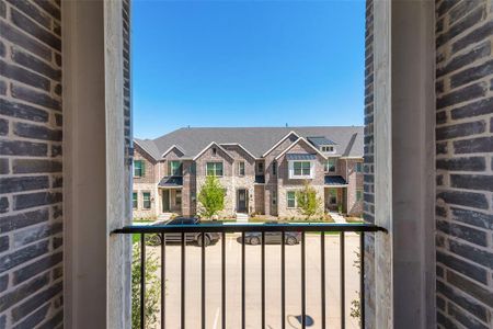 New construction Townhouse house 2475 Morningside Drive, Flower Mound, TX 75028 Bowie- photo 28 28