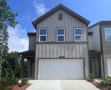 New construction Townhouse house 754 Rhone Street, Cumming, GA 30041 Foxglove Homeplan- photo 1 1