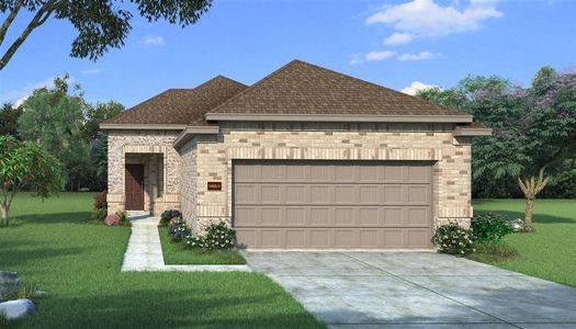 New construction Single-Family house 20922 Carob Tree Lane, Tomball, TX 77377 Benbrook T- photo 2 2