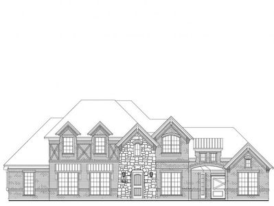 New construction Single-Family house Premier Hampton, 4301 Whitestone Drive, Parker, TX 75002 - photo