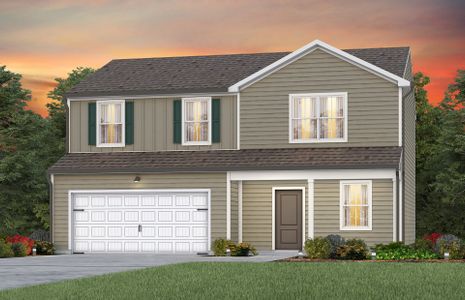 New construction Single-Family house 489 Campbell Ridge Place, Wendell, NC 27591 Osprey- photo