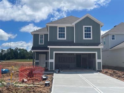 New construction Single-Family house 14054 Mount Hunter Drive, Willis, TX 77384 Lowry- photo 0 0