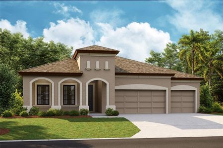 New construction Single-Family house 13028 Homestead Lane, Parrish, FL 34219 Islamorada I- photo 0