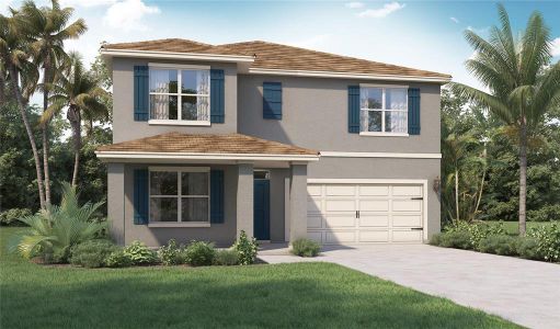 New construction Single-Family house 5433 Hayloft Drive, Apopka, FL 32712 The Parker- photo 0