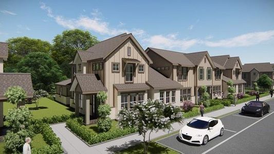 New construction Townhouse house 9704 Thorncrown Lane, Fort Worth, TX 76179 - photo