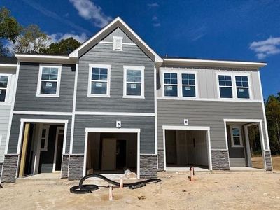 New construction Townhouse house 1693 Singing Bird Trail, Wake Forest, NC 27587 - photo 0